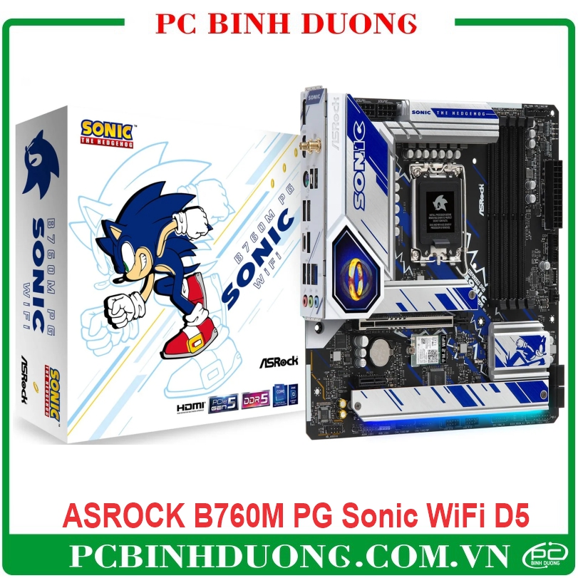 Main Asrock B760M PG Sonic WiFi D5