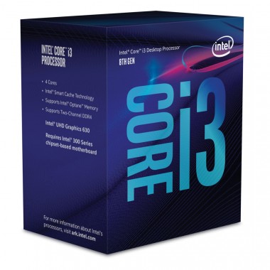CPU CORE I3-8100 ( 3.6GHZ ) BOX