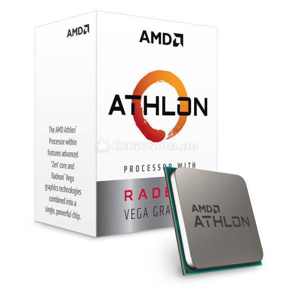 CPU AMD ATHLON 200GE ( 3.2GHZ ) SOKET AM4
