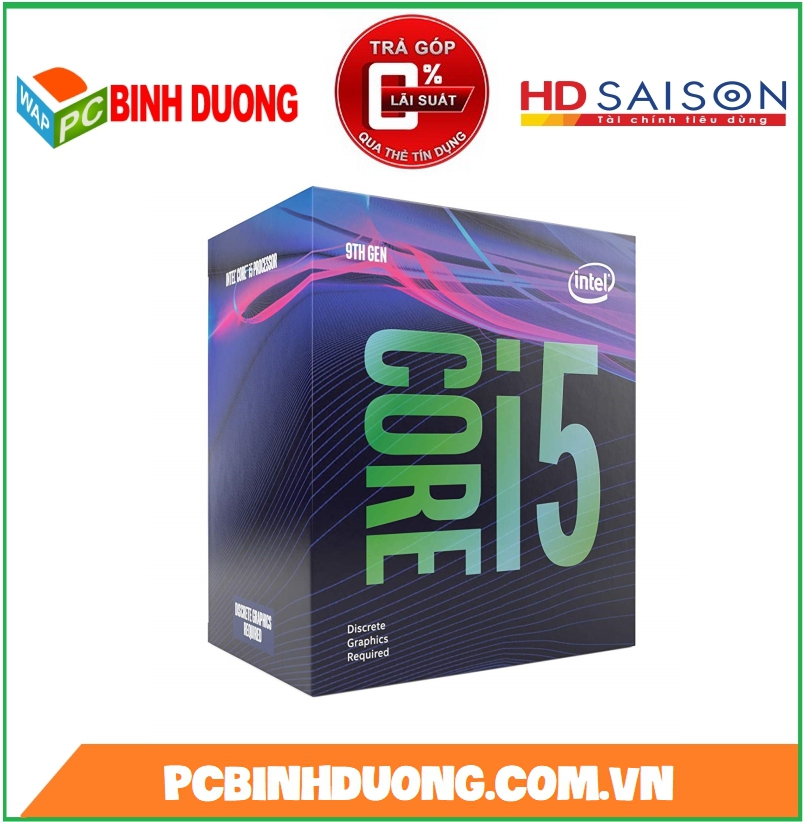 CPU CORE I5-9400 ( 2.9GHZ TURBO 4.1GHZ ) BOX ( CÓ GPU )