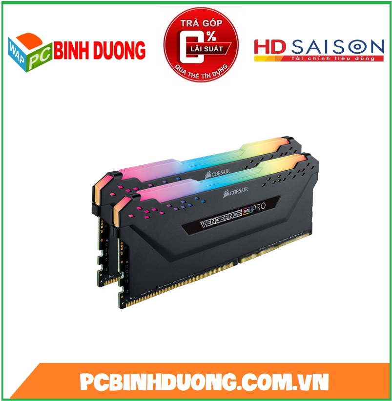 RAM CORSAIR 32GB/3000 (2x16GB) DDR4 Vengeance LED RGB Pro CMW32GX4M2D3000C16
