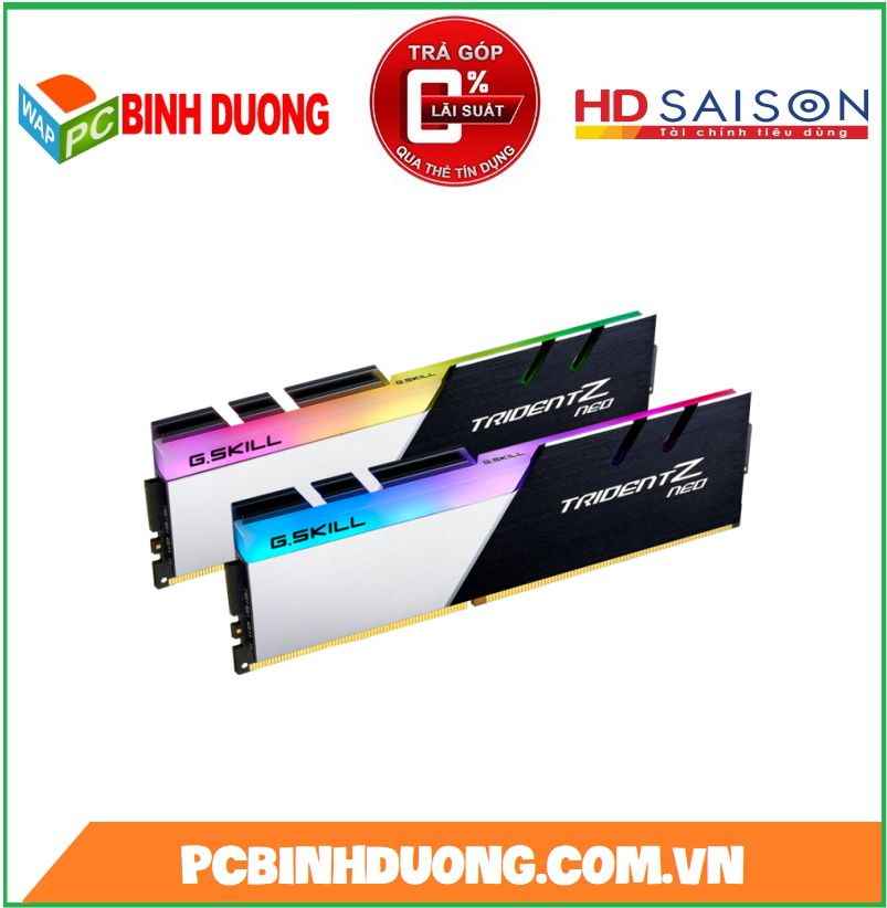 RAM Gskill Trident Z Neo (F4-3600C18D-16GTZN)16GB/3600 DDR4 (2x8GB) Led RGB