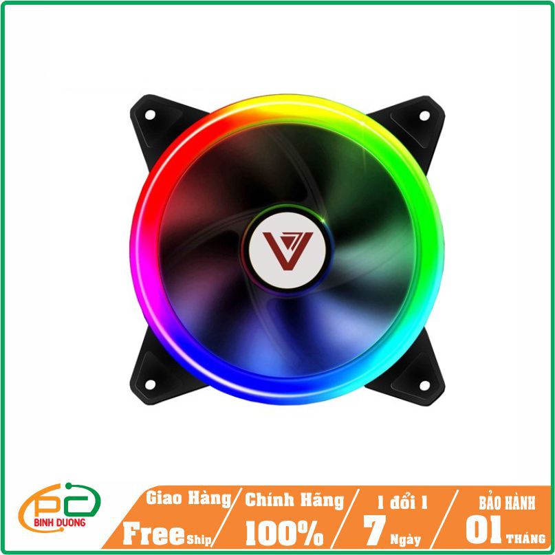 Quạt Led VSP V202B RGB ( Gắn Nguồn trực tiếp )