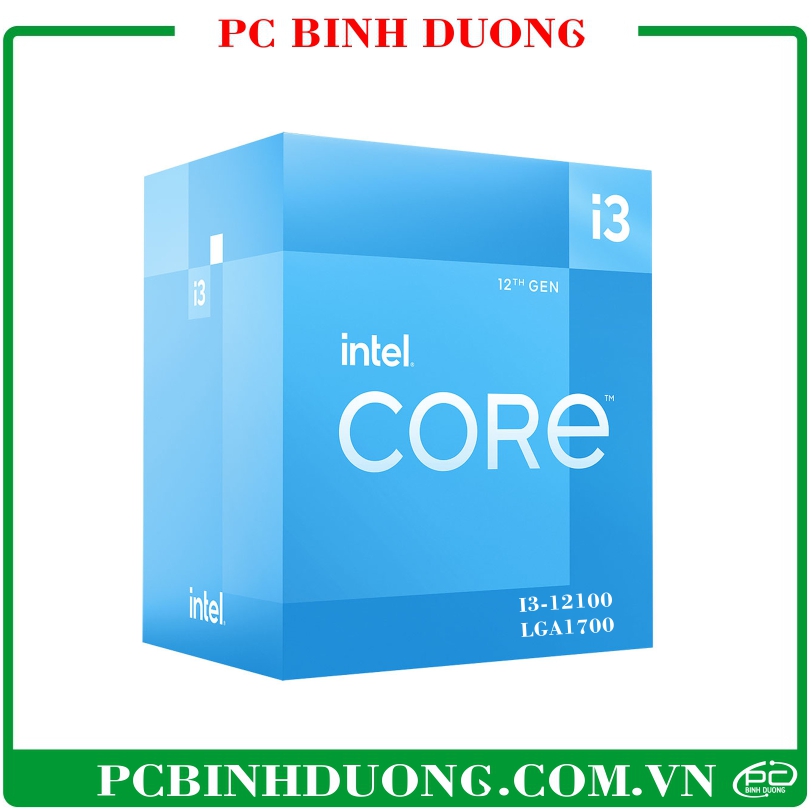 CPU Intel Core I3-12100 (3.3GHz turbo 4.3GHz)