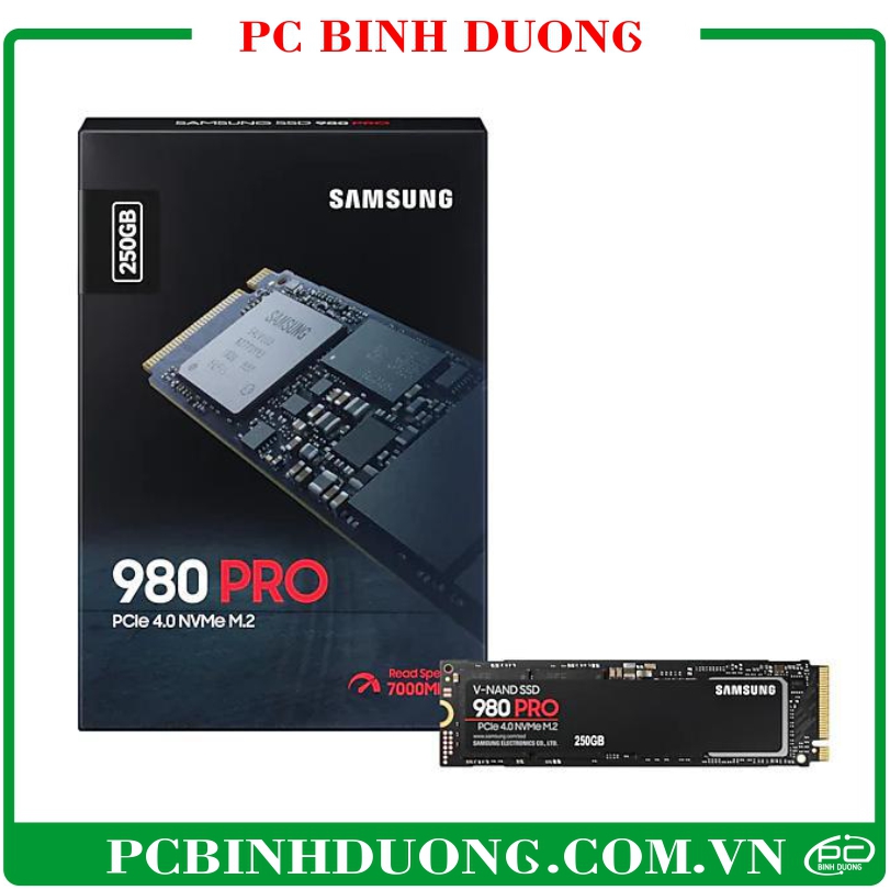 SSD Samsung 980 Pro 250Gb NVMe M2 PCIe (Gen 4x4 - MZ-V8P250BW) 