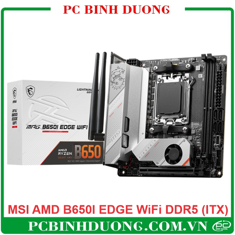 Mainboard MSI B650I EDGE WiFi DDR5 Mini-ITX (AMD - SK AM5)