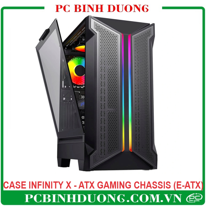 Case Infinity X - ATX Gaming Chassis Mid Tower (E-ATX)
