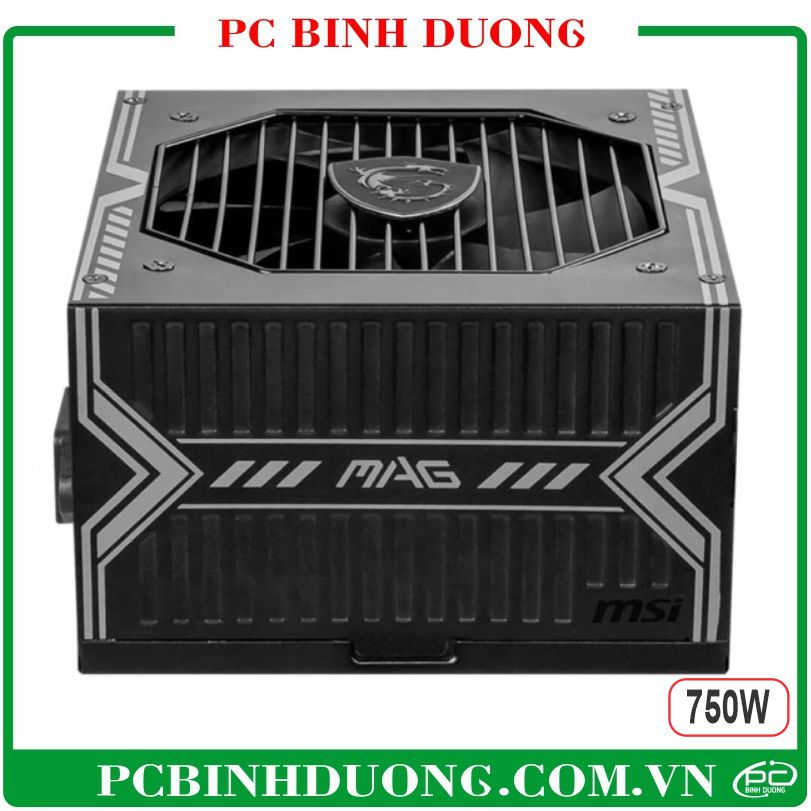 Nguồn MSI MAG A750BN 750W PCIE5 - 80 Plus Bronze - Non Modular