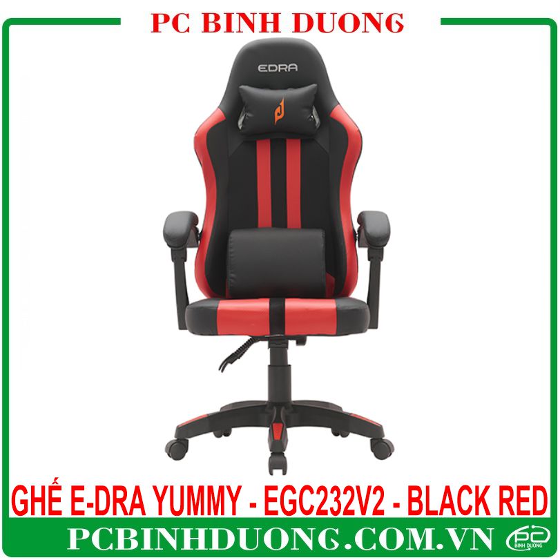 Ghế Gaming E-Dra Yummy EGC232v2 Black Red
