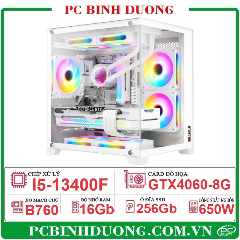 PC GM-618 (B760/I5-13400F/16GB/RTX4060-8G/256G)