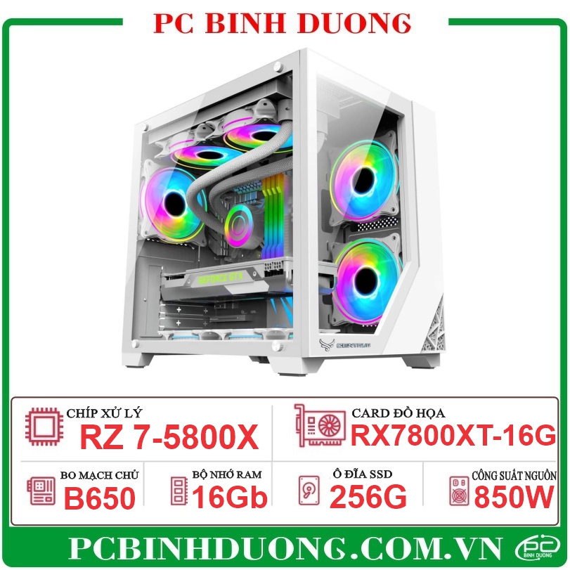PC AMD-812 (B650/RZ7-5800X/16Gb/RX7800XT-16G/256Gb)