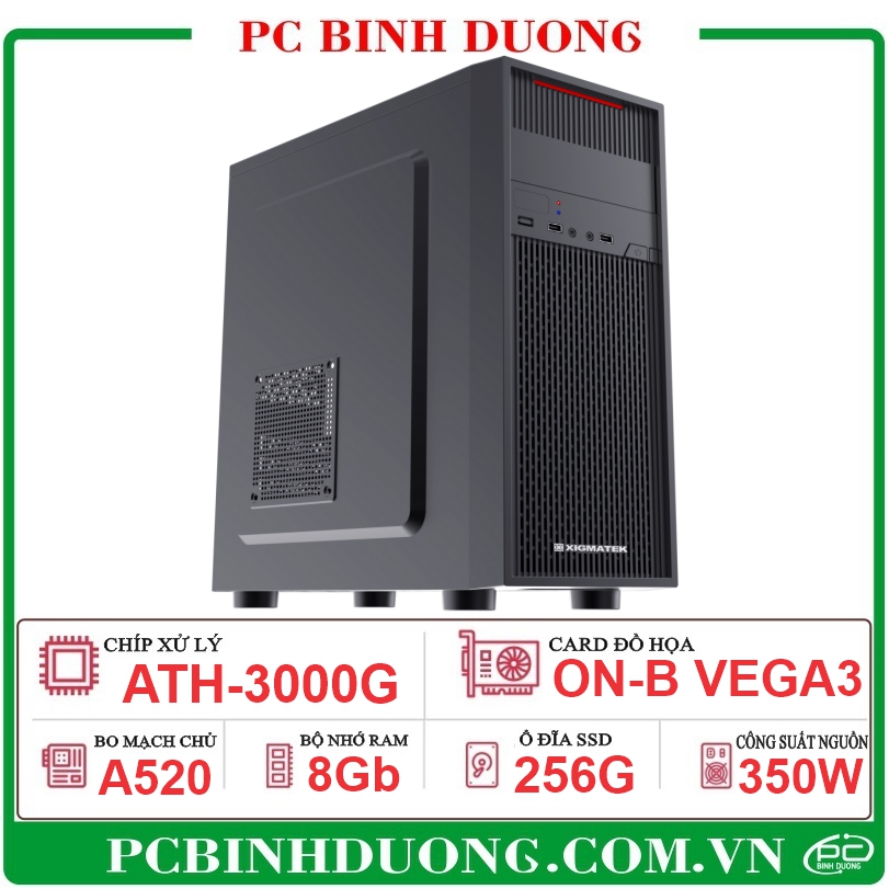 Máy Bộ Văn Phòng AMD-A1 (A520/Athlon 3000G/8G/256G)